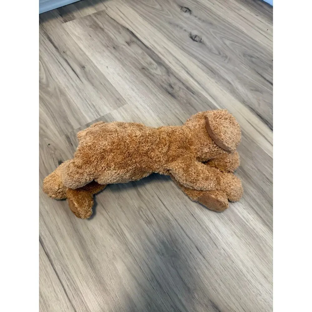 Ty Classic Scooter the Brown Lab Retriever Puppy Dog Beanbag Plush 16